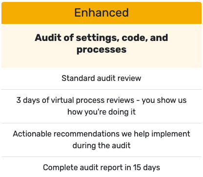 Odoo Audit - Enhanced