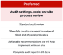 Odoo Audit - Preferred