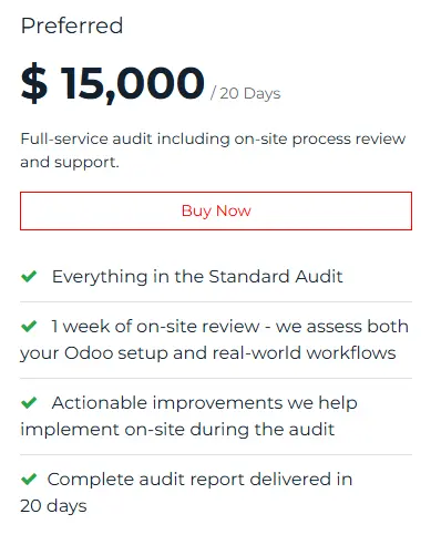 [P102320] Odoo Audit - Preferred